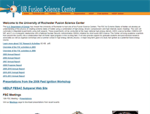 Tablet Screenshot of fsc.lle.rochester.edu