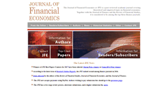 Desktop Screenshot of jfe.ssb.rochester.edu