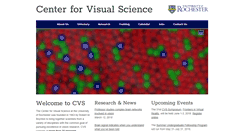 Desktop Screenshot of cvs.rochester.edu