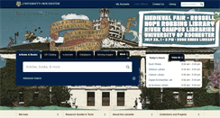 Desktop Screenshot of library.rochester.edu
