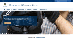 Desktop Screenshot of cs.rochester.edu