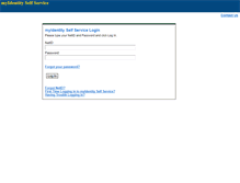 Tablet Screenshot of myidentity.rochester.edu